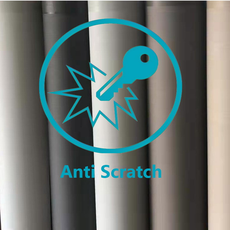 Anti Scratch Solid Color PVC Decorative Membrane Film for Modular Kitchen Cabinet Furniture