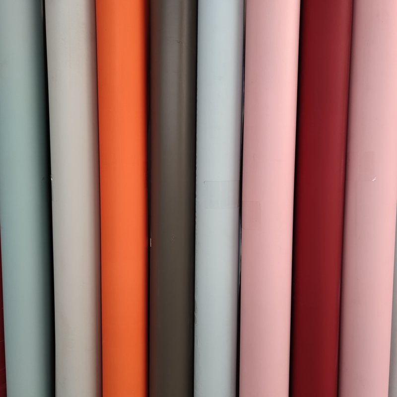 Solid Color PVC Membrane Film For Furniture Door