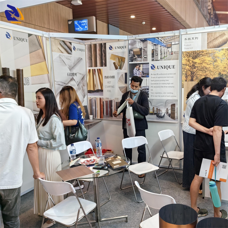 Qingdao Unique New Material has attended the 22nd Indobuildtech Expo 2023
