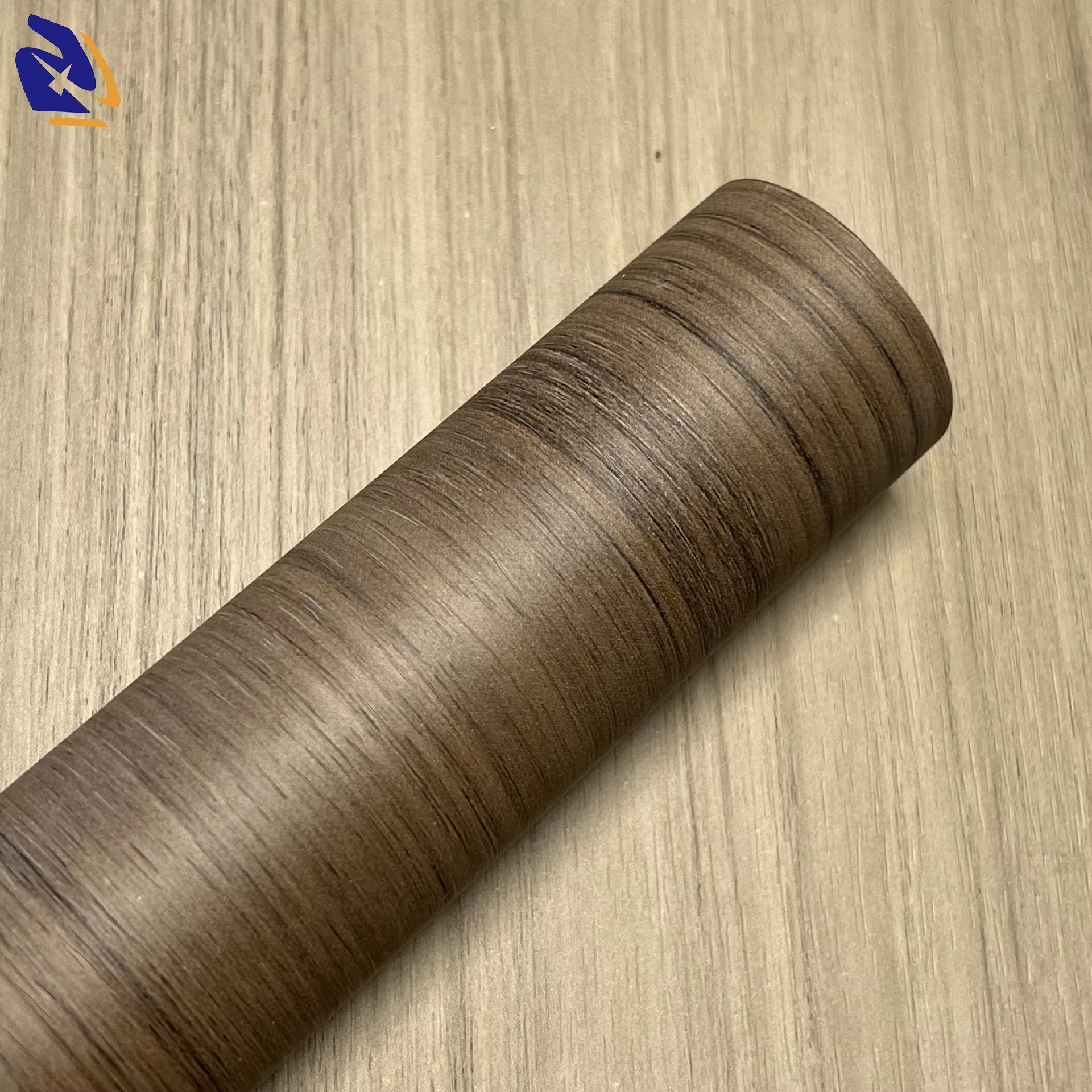 Super Matt 3D Wooden Texture PVC Film Wood Laminating Foil for Wall Panel and Vacuum Door Furniture Decoration Films