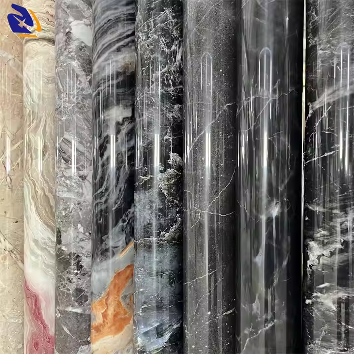 Marble Nature 0.35mm PET Digital Printing Laminating Film For Wall Decorative Films Furniture Decoration Interior Use Hot Sell