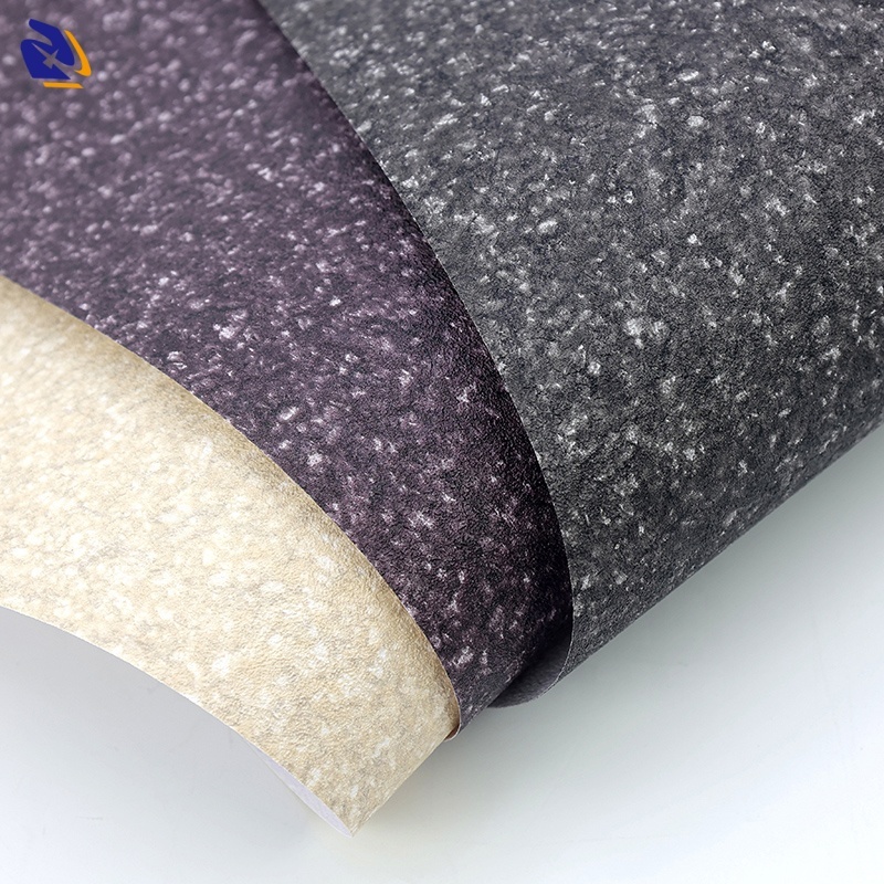 Stone Design PVC Decorative Film for Wall Panel Non-adhesive PVC Sheet for Laminating Vacuum press Wrapping machine
